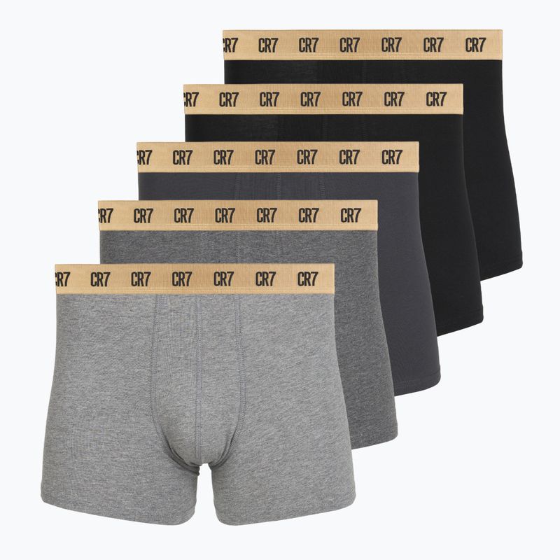 Pánske boxerky CR7 Basic Trunk 5 pack multicolour