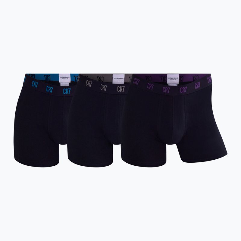 Pánske boxerky CR7 Basic Trunk 3 multicolour pairs 2