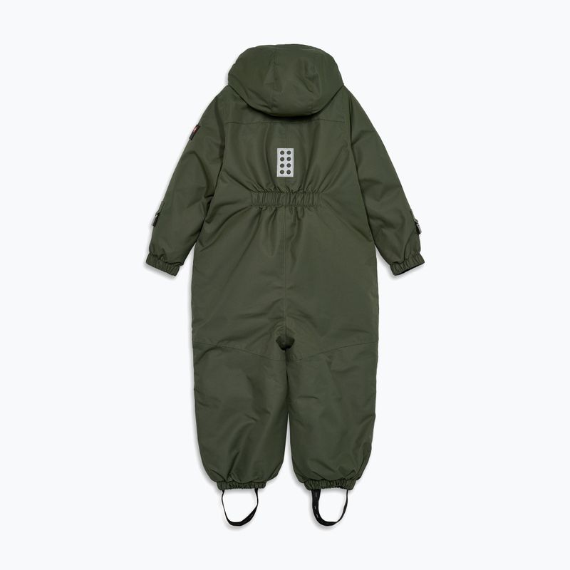 Detská kombinéza LEGO Lwjori 721 dark green 2