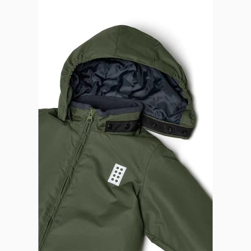 Detská kombinéza LEGO Lwjori 721 dark green 3