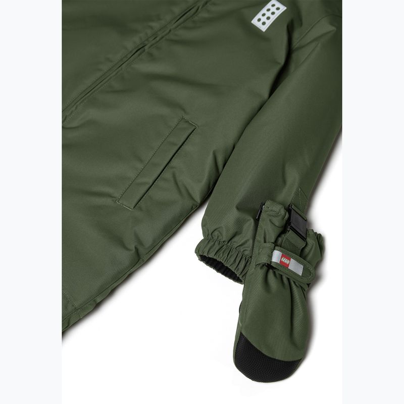 Detská kombinéza LEGO Lwjori 721 dark green 5