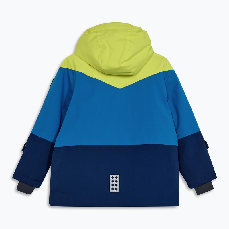 Detská lyžiarska bunda LEGO Lwjested 708 blue 2