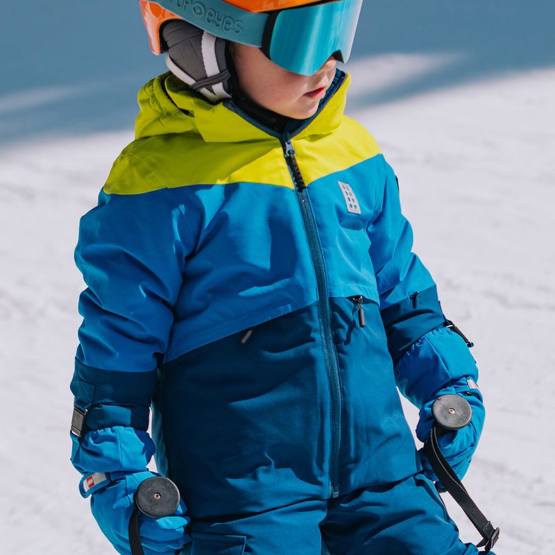 Detská lyžiarska bunda LEGO Lwjested 708 blue 8