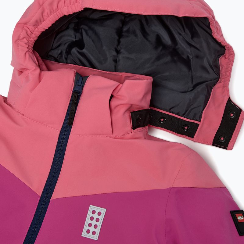 Detská lyžiarska bunda LEGO Lwjested 708 fuchsia 3