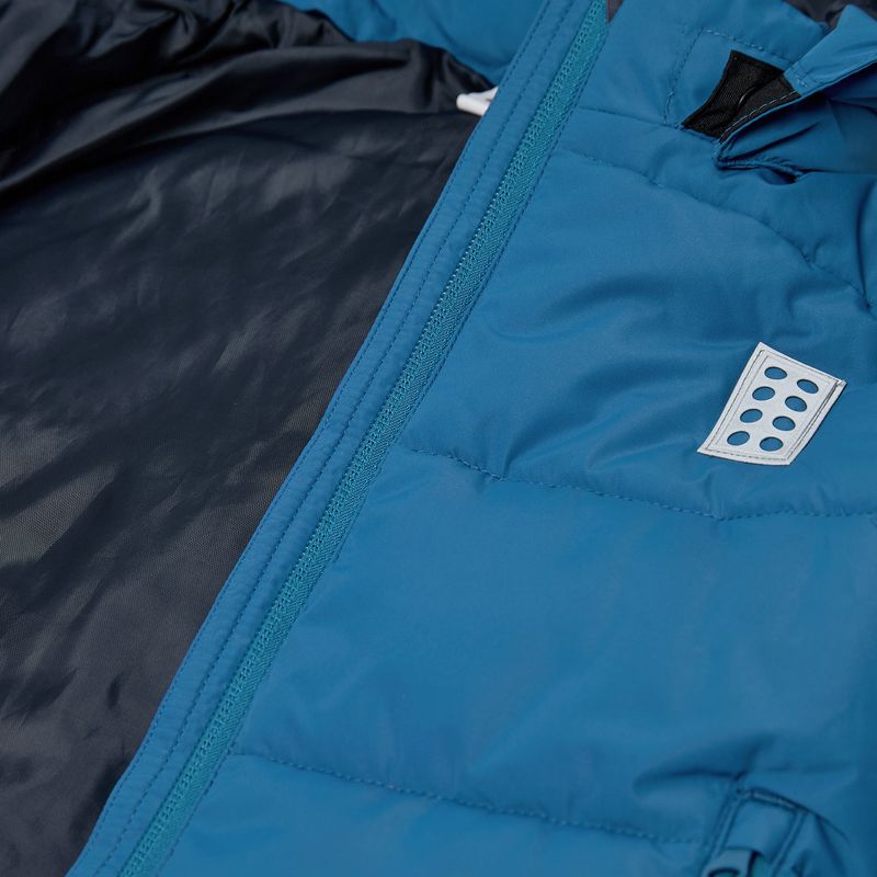 Detská zateplená bunda LEGO Lwjojo 703 deep blue 5