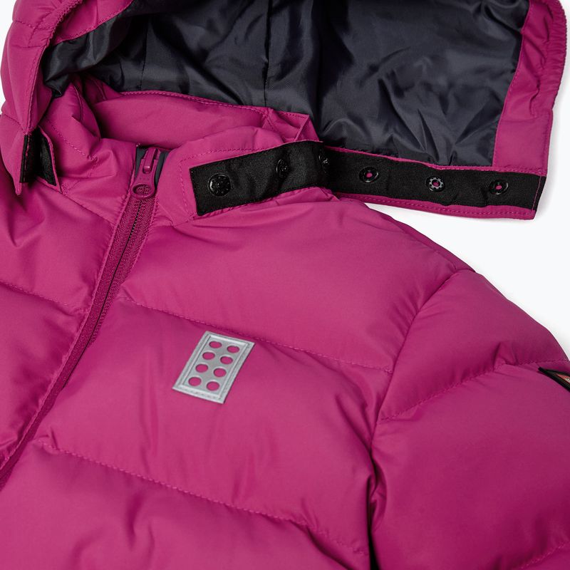 Detská zateplená bunda LEGO Lwjojo 704 fuchsia 3