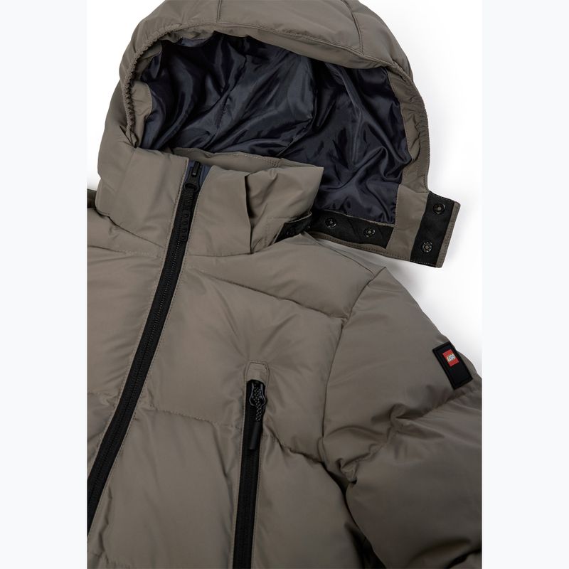 Detská zateplená bunda Lego Lwjaz 711 light brown 3