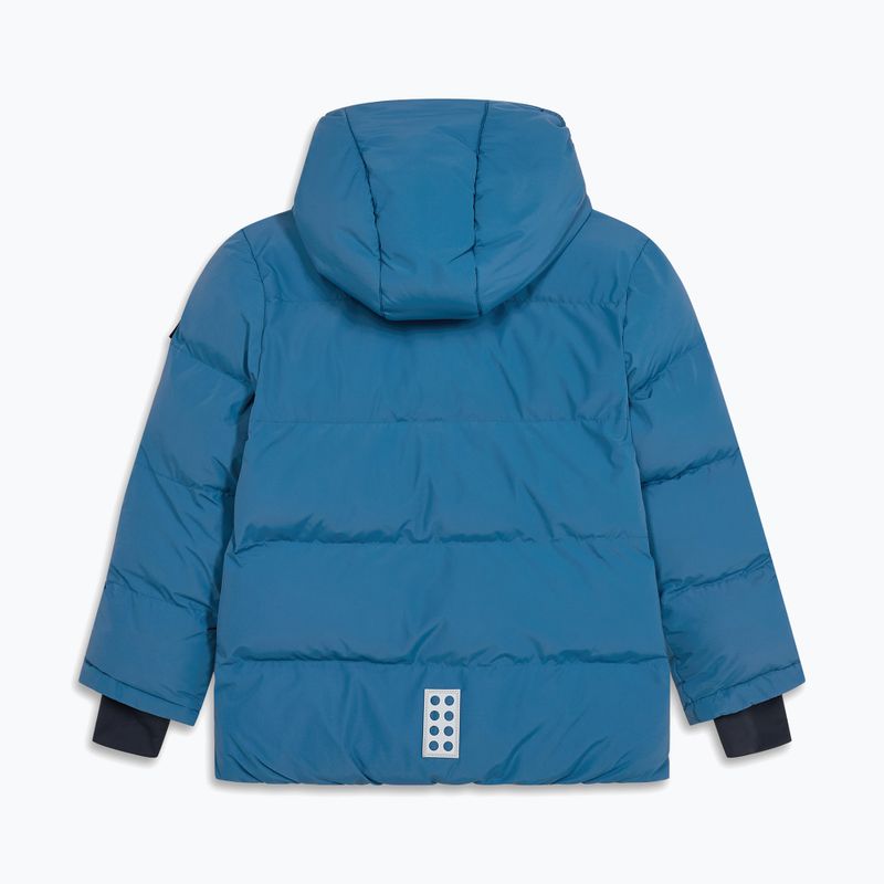 Detská zateplená bunda Lego Lwjaz 711 deep blue 2