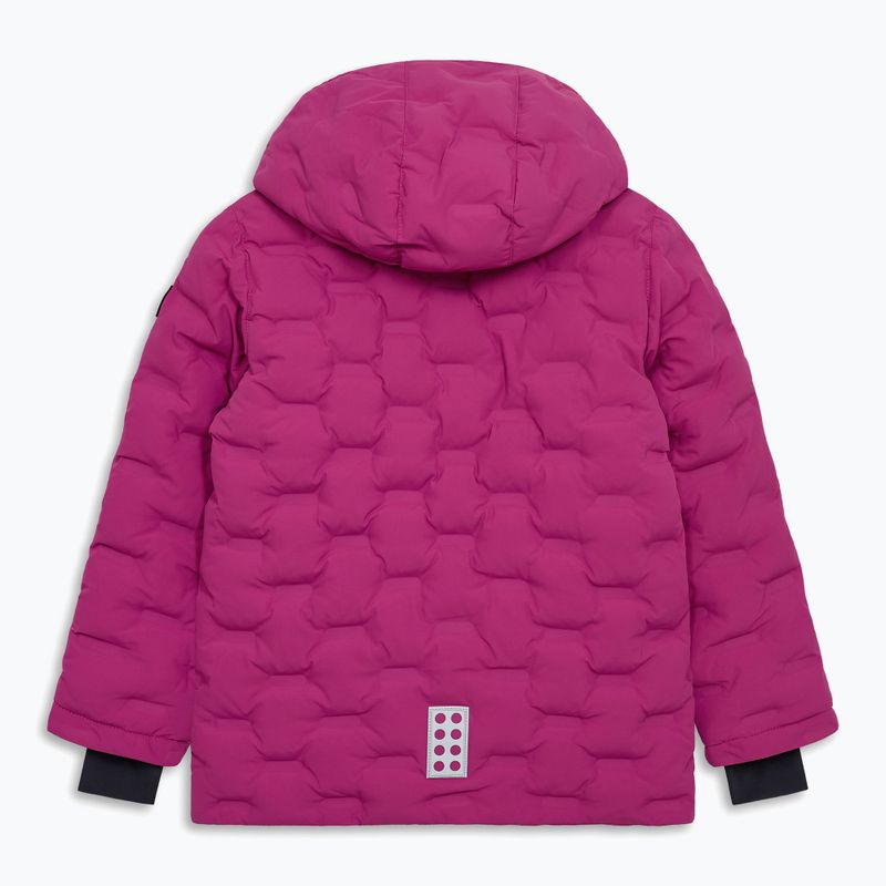 Detská lyžiarska bunda LEGO Lwjipe 706 fuchsia 2