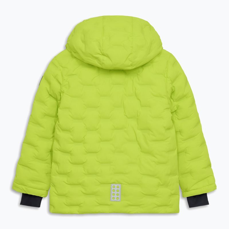 Detská lyžiarska bunda LEGO Lwjipe 706 lime green 2