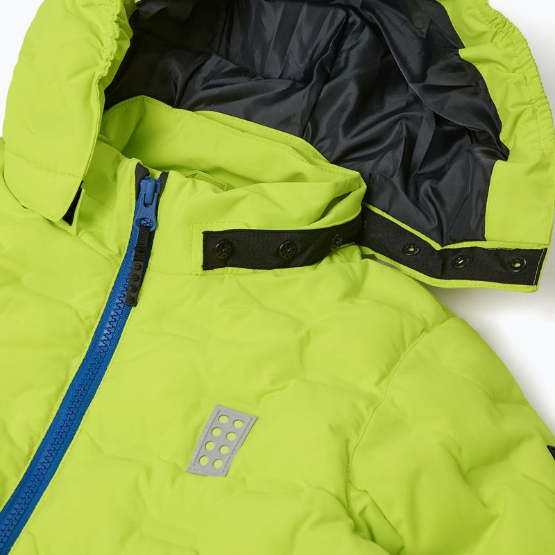 Detská lyžiarska bunda LEGO Lwjipe 706 lime green 3