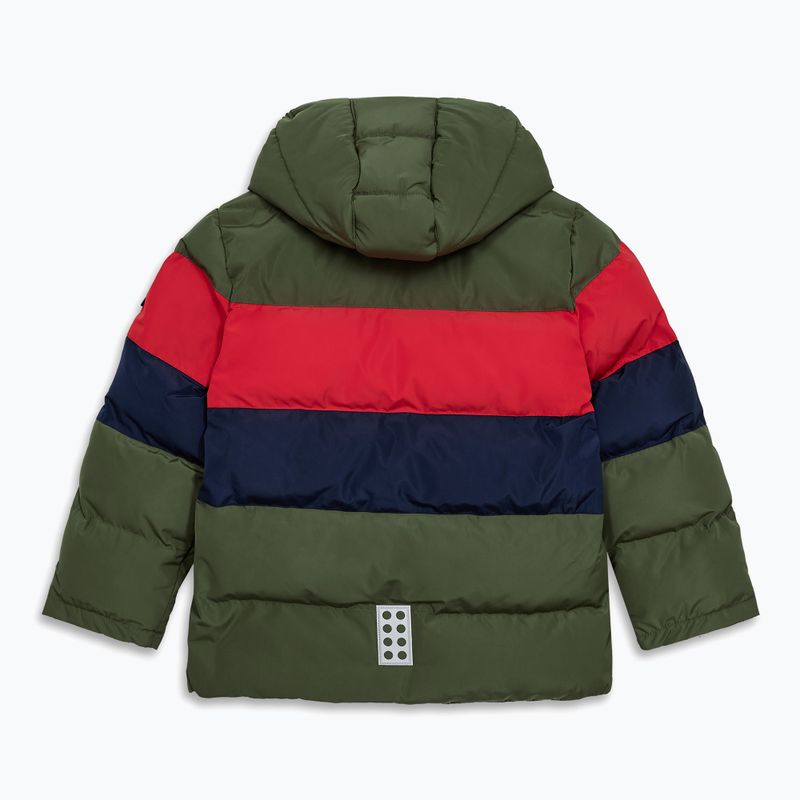 Detská bunda LEGO Lwjipe 705 dark green 2