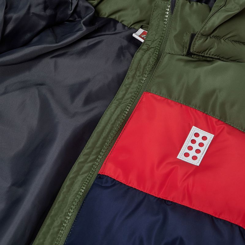 Detská bunda LEGO Lwjipe 705 dark green 5