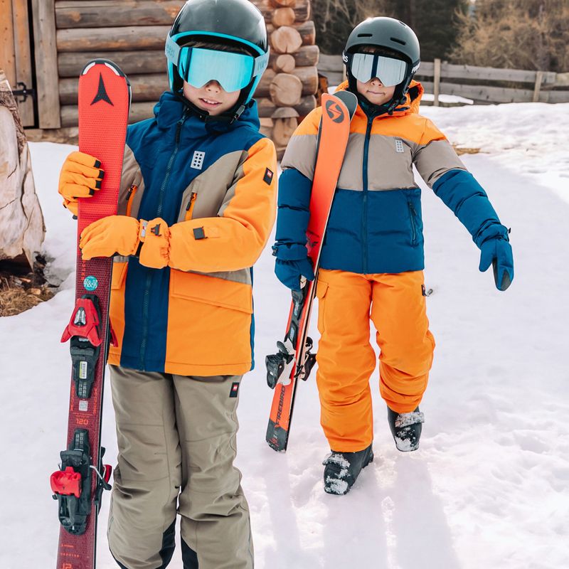 Detská lyžiarska bunda LEGO Lwjian 713 orange 6