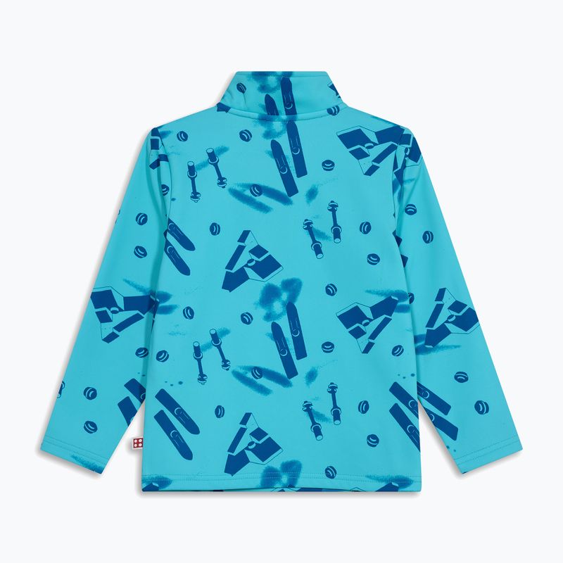 Detská fleecová mikina LEGO Lwsian 710 Fleece bright blue 2