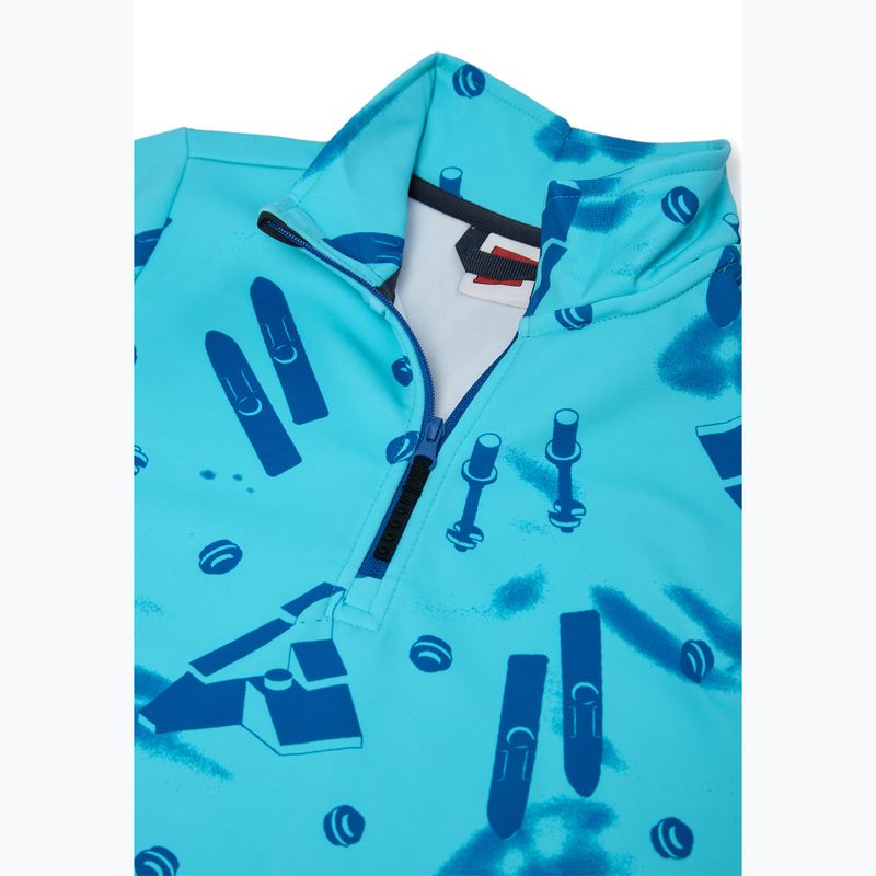 Detská fleecová mikina LEGO Lwsian 710 Fleece bright blue 3