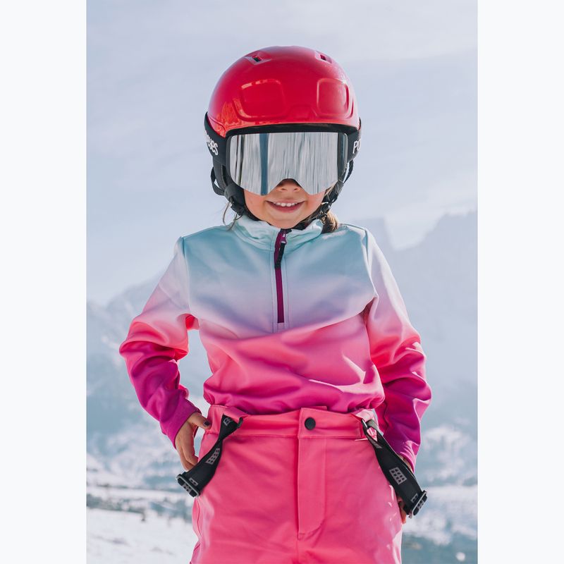 Detská fleecová mikina LEGO Lwsian 711 Fleece fuchsia 5