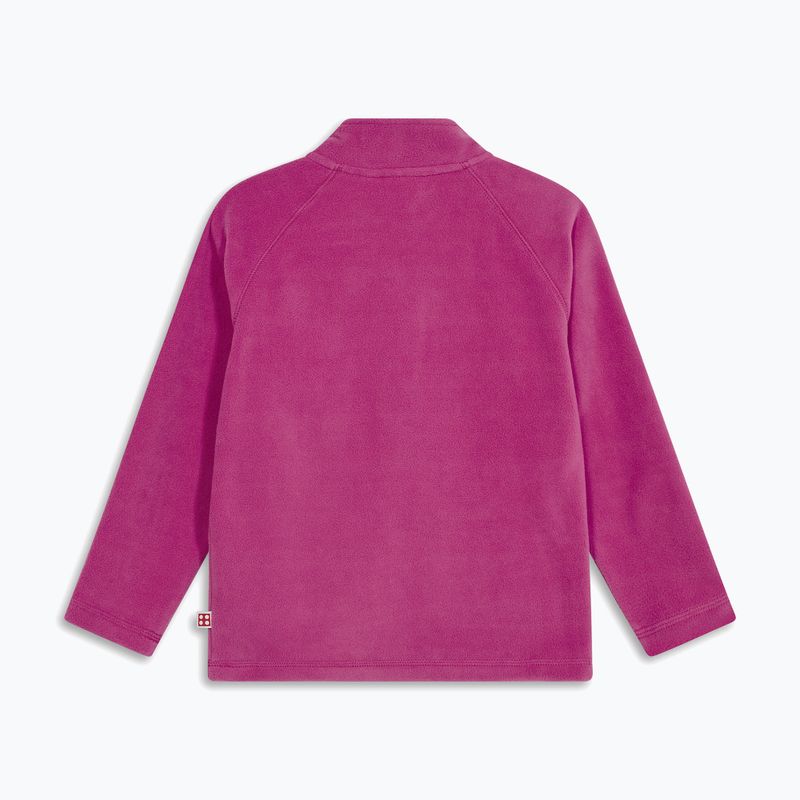 Detská fleecová mikina LEGO Lwsinclair 702 fuchsia 2