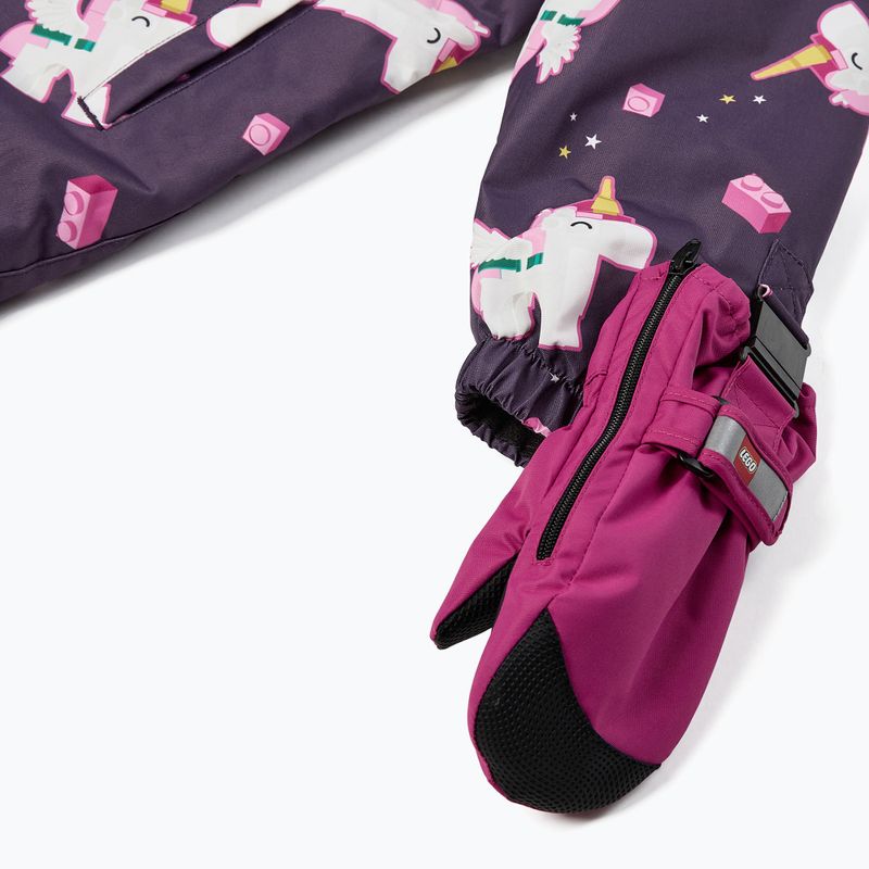Detská kombinéza LEGO Lwjian 703 dark purple 5