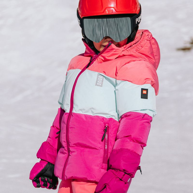 Detská lyžiarska bunda Lego Lwjaz 805 pink 7
