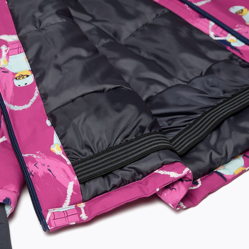 Detská lyžiarska bunda LEGO Lwjian 704 fuchsia 5