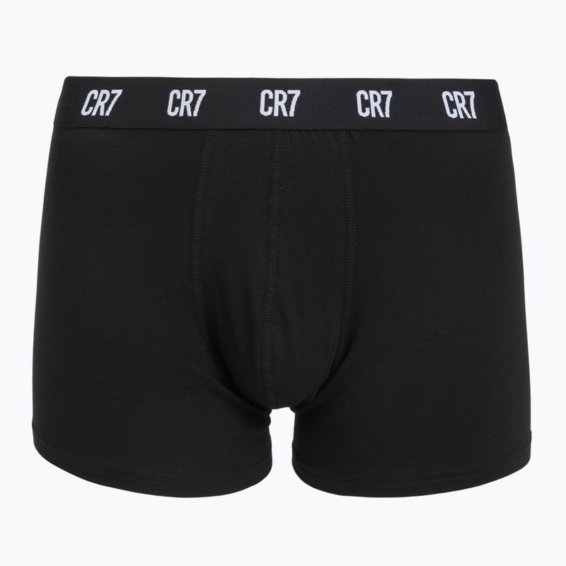 Pánske boxerky CR7 Fashion Trunk 2 pack black 2