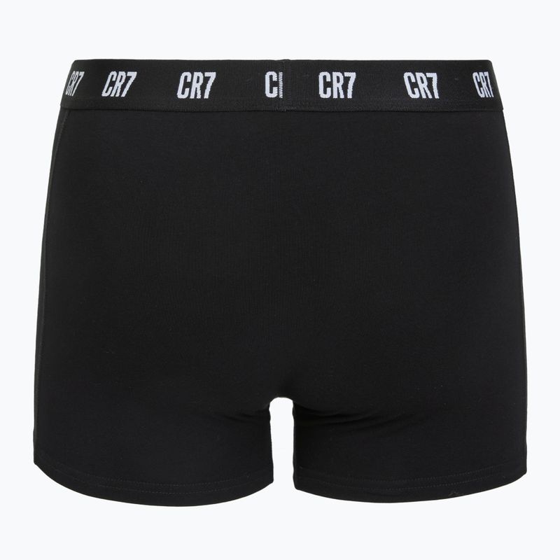 Pánske boxerky CR7 Fashion Trunk 2 pack black 3