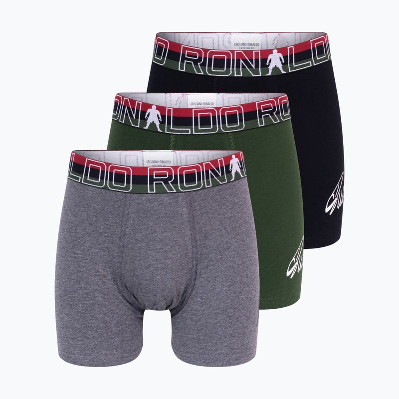 Detské bokserky CR7 Trunk 3 multicolour pairs