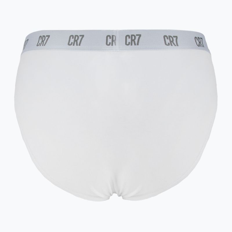 Pánske boxerky CR7 Basic Brief 3 páry white 3