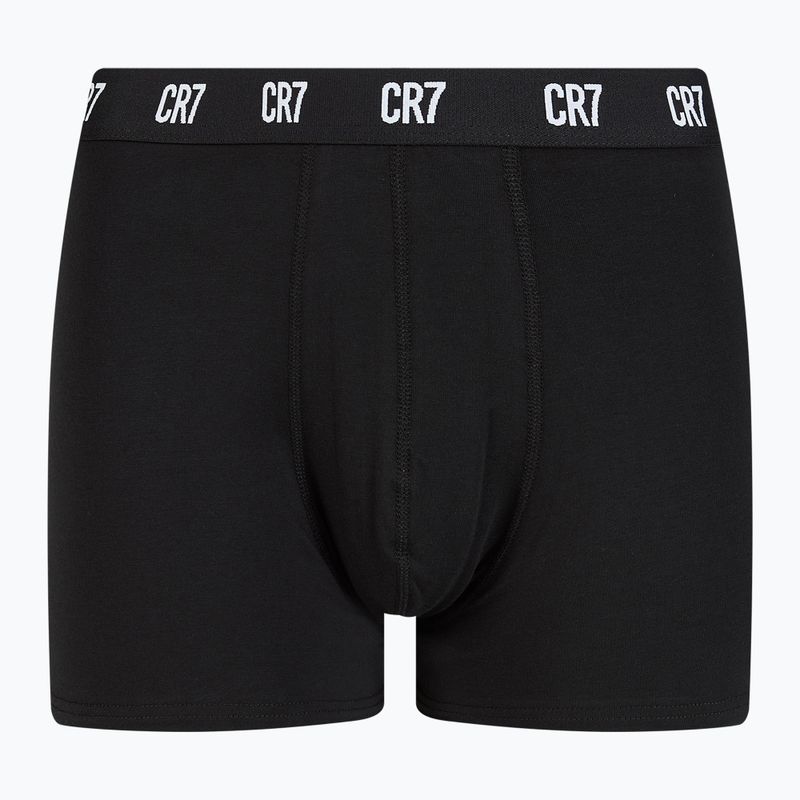 Pánske boxerky CR7 Basic Trunk 3 páry čierne 2