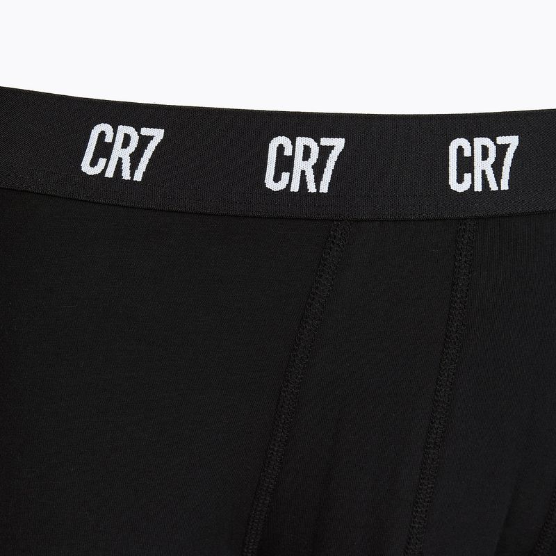 Pánske boxerky CR7 Basic Trunk 3 páry čierne 4