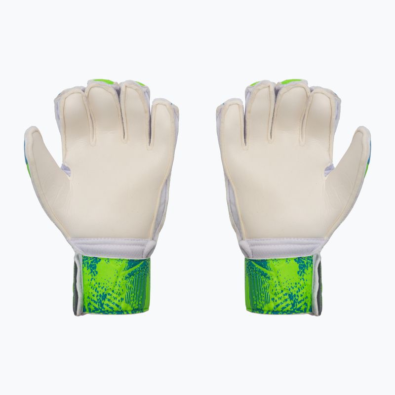 Detské brankárske rukavice SELECT 04 Protection 2019 modro-zelené 500050 2