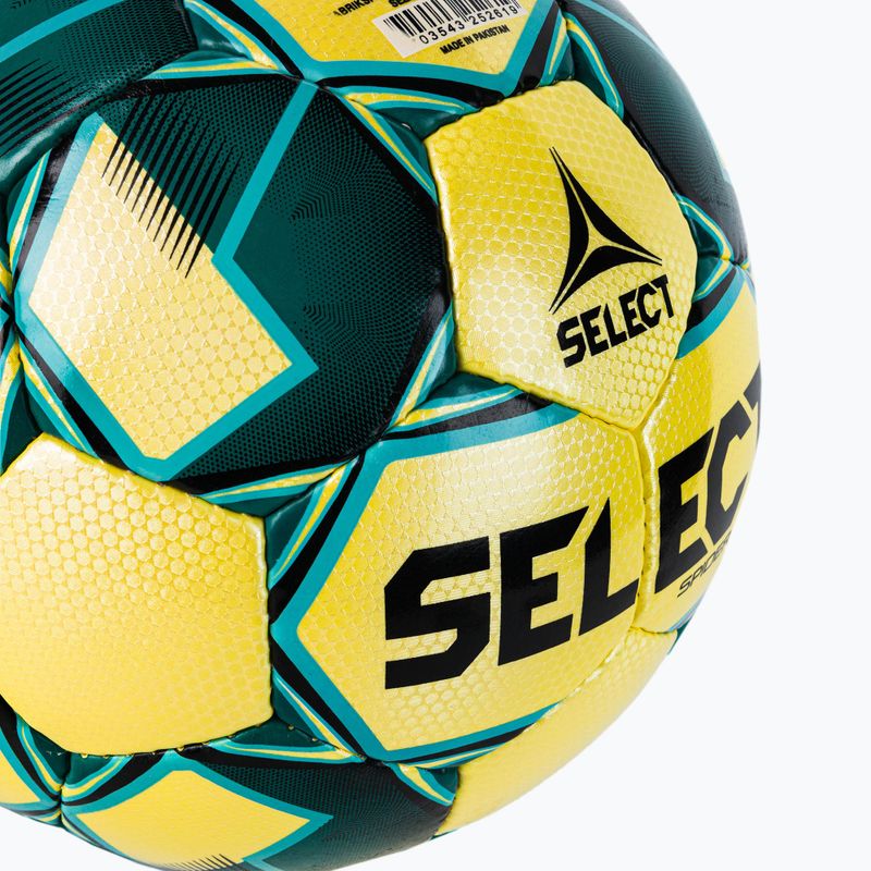 SELECT Spider Pro Light 2020 futbalová lopta žlto-zelená 52619 3