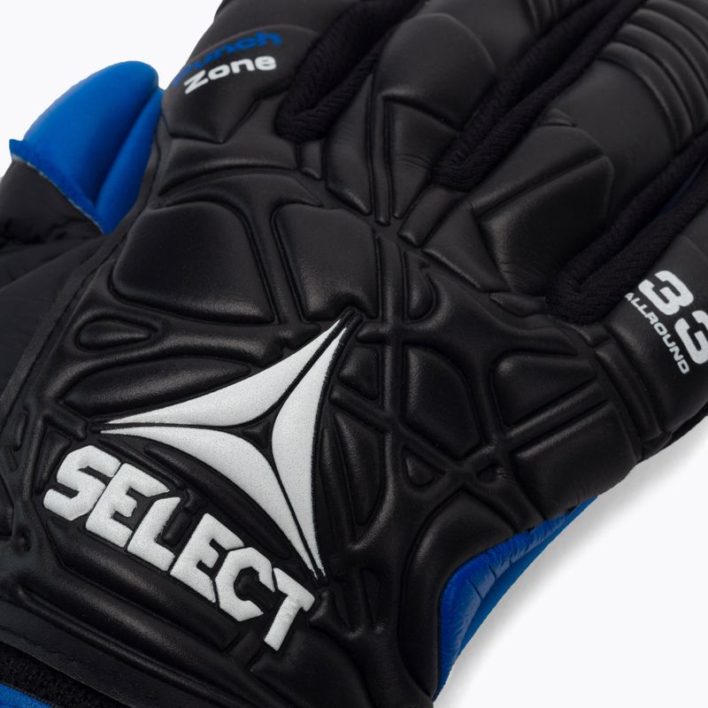 Brankárske rukavice SELECT 33 Allround V21 blue/black 500057 3