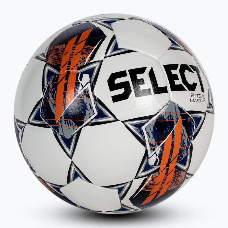 Select Futsal Master Grain V22 futbal bielo-modrý 310015 2