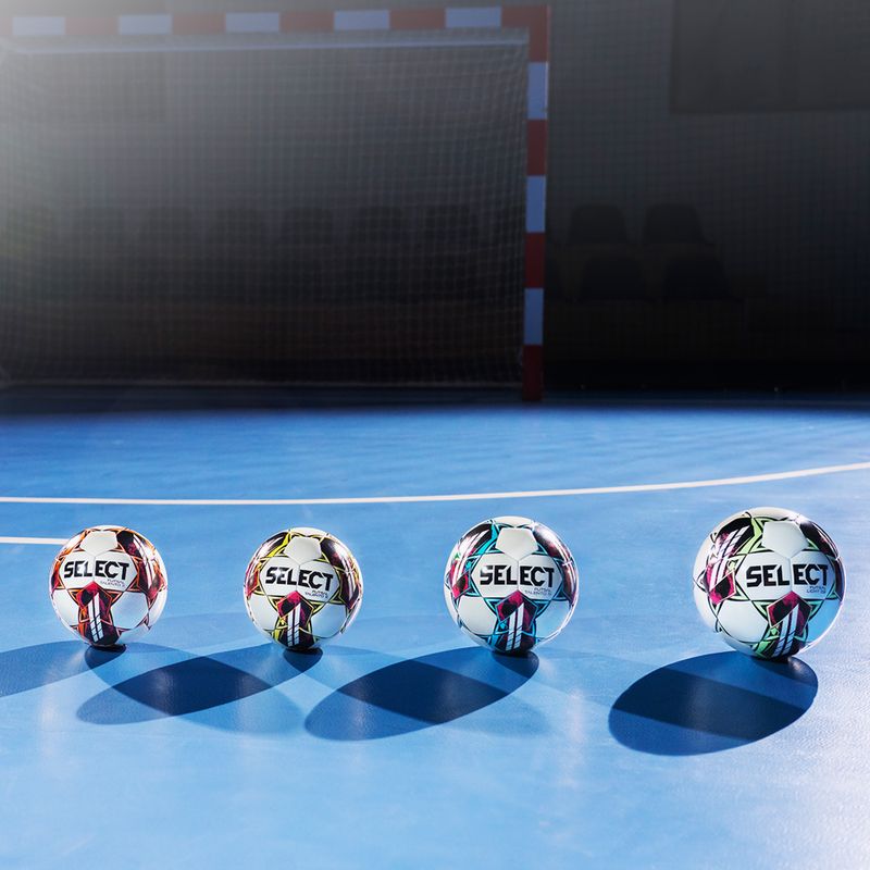 SELECT Futsal Light DB v22 white/green veľkosť 4 futbal 2