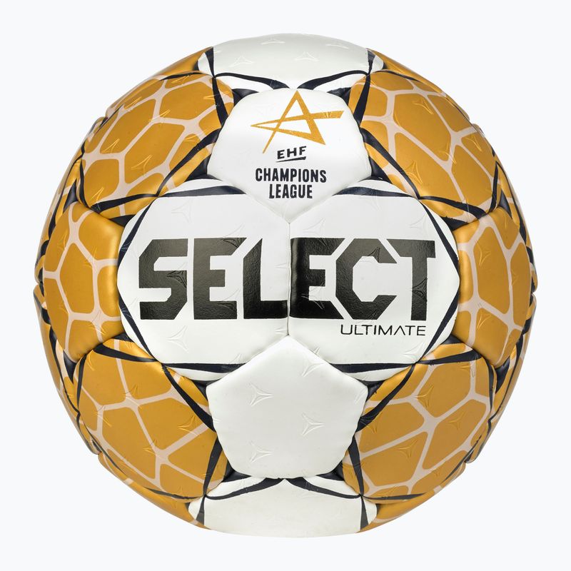 SELECT Ultimate LM v23 EHF Official white/gold hádzaná veľkosť 3