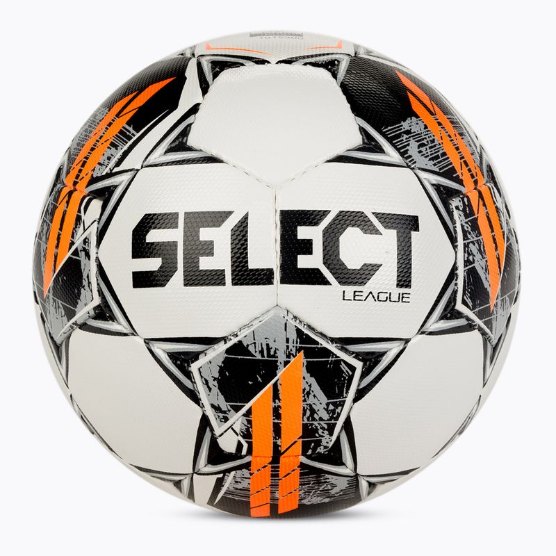 Futbalová lopta SELECT League football v24 white/black veľkosť 5