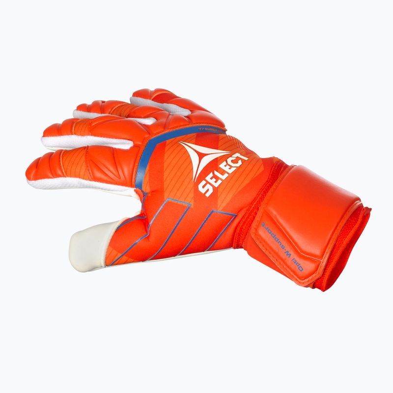 Brankárske rukavice SELECT 77 Super Grip v24 orange/white 4