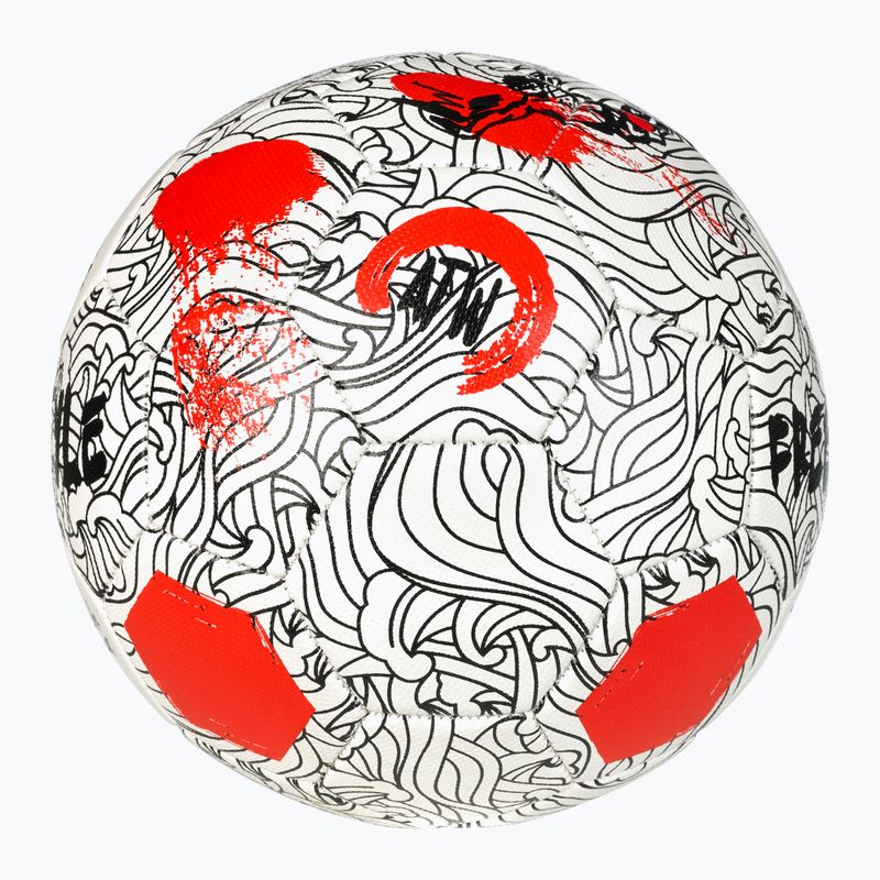 Futbalová lopta SELECT Freestyle v24 white/red rozmer 4.5 3