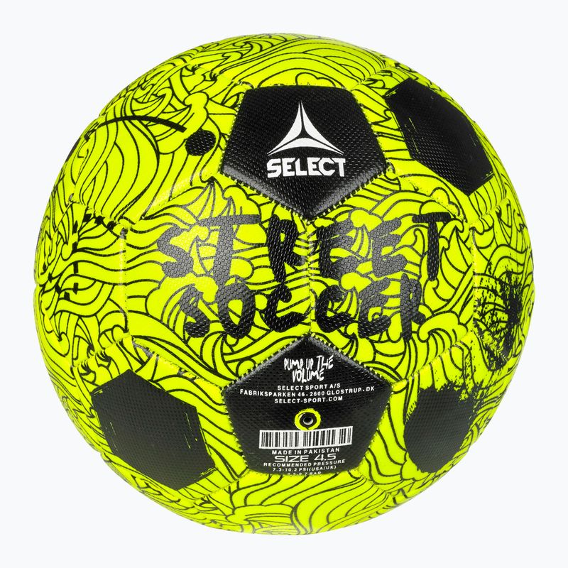 Futbalová lopta SELECT Street Soccer v24 yellow/black rozmer 4.5 2