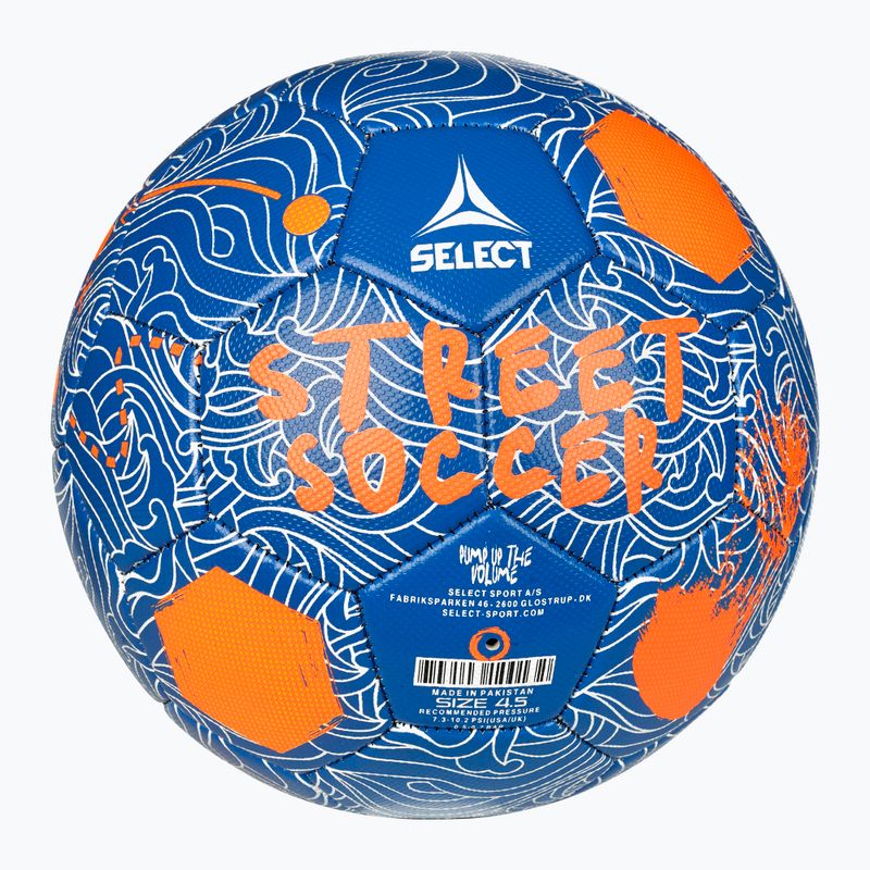 Futbalová lopta SELECT Street Soccer v24 blue/orange rozmer 4.5 2