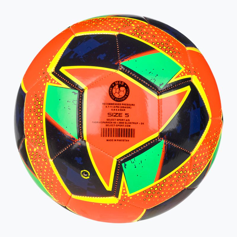 Futbalová lopta SELECT Classic v24 orange/green rozmer 5 2