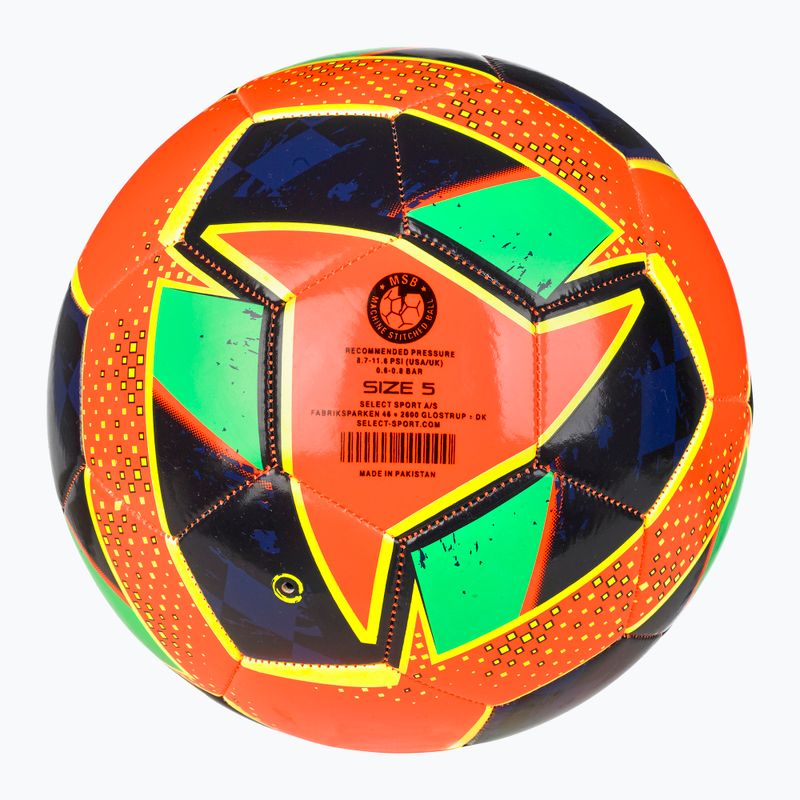 Futbalová lopta SELECT Classic v24 orange/green rozmer 4 2