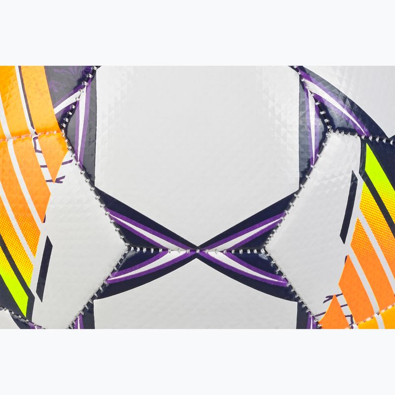 Futbalová lopta SELECT Brillant Replica v24 white/purple veľkosť 3  2