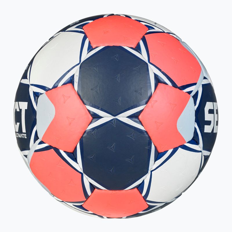 Lopta na hádzanú SELECT Ultimate Euro Men v26 Replica white/red/black veľkosť 3 3