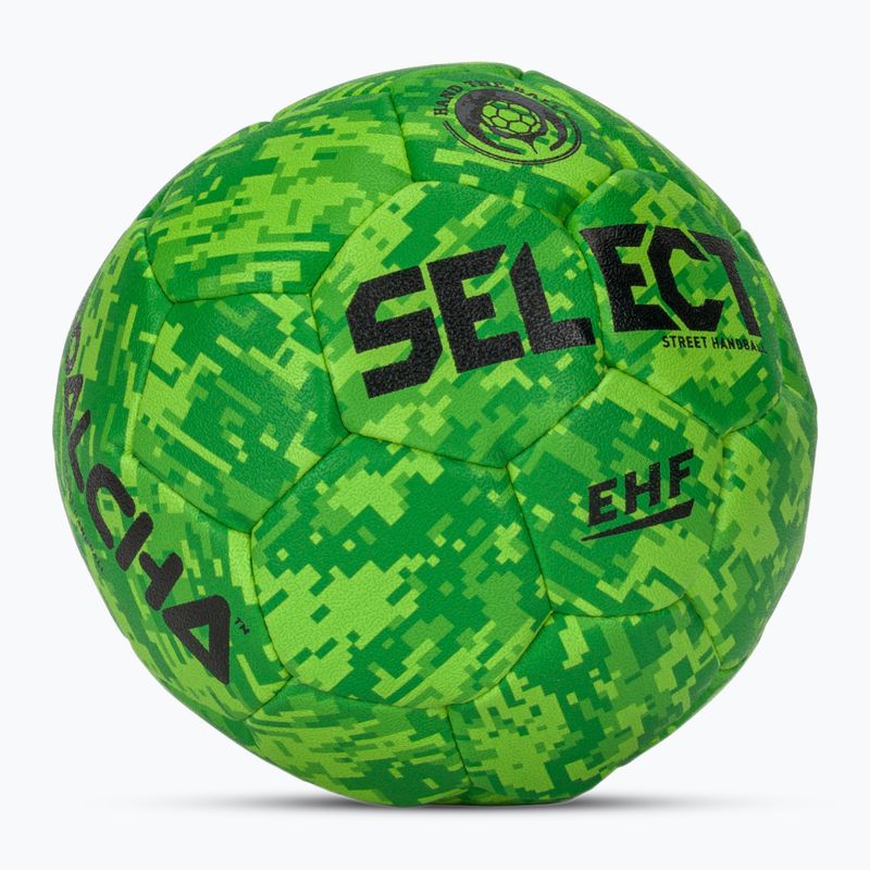 Detská hádzanárska lopta SELECT Goalcha Street v25 green veľkosť 0 2