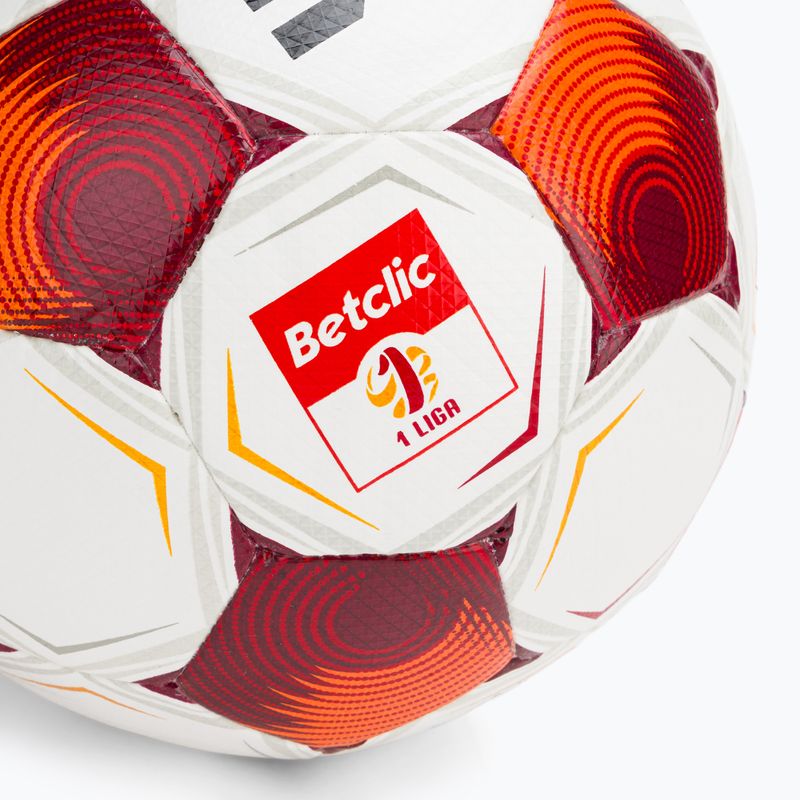 Futbalová lopta SELECT Brillant Training Betclic v25 white/red veľkosť 5 3