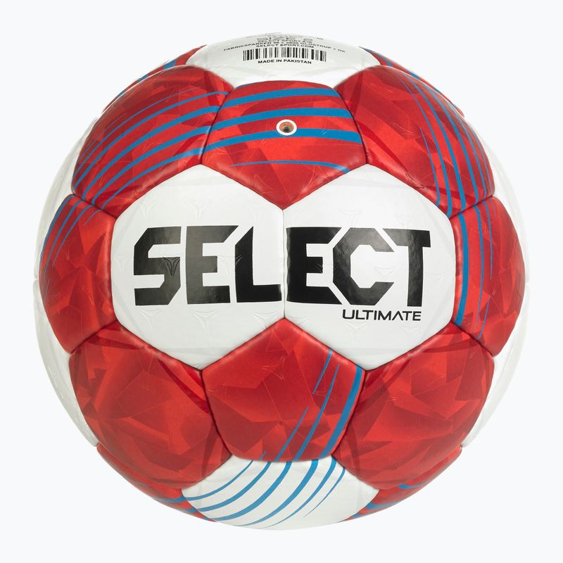 Loptu na hádzanú SELECT Ultimate EHF V26 Official rozmiar 2 white/blue/gold 2