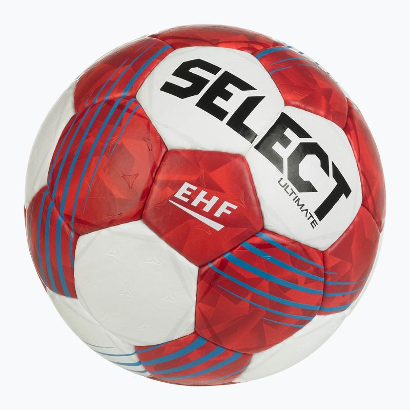 Loptu na hádzanú SELECT Ultimate EHF V26 Official rozmiar 3 white/blue/gold 4